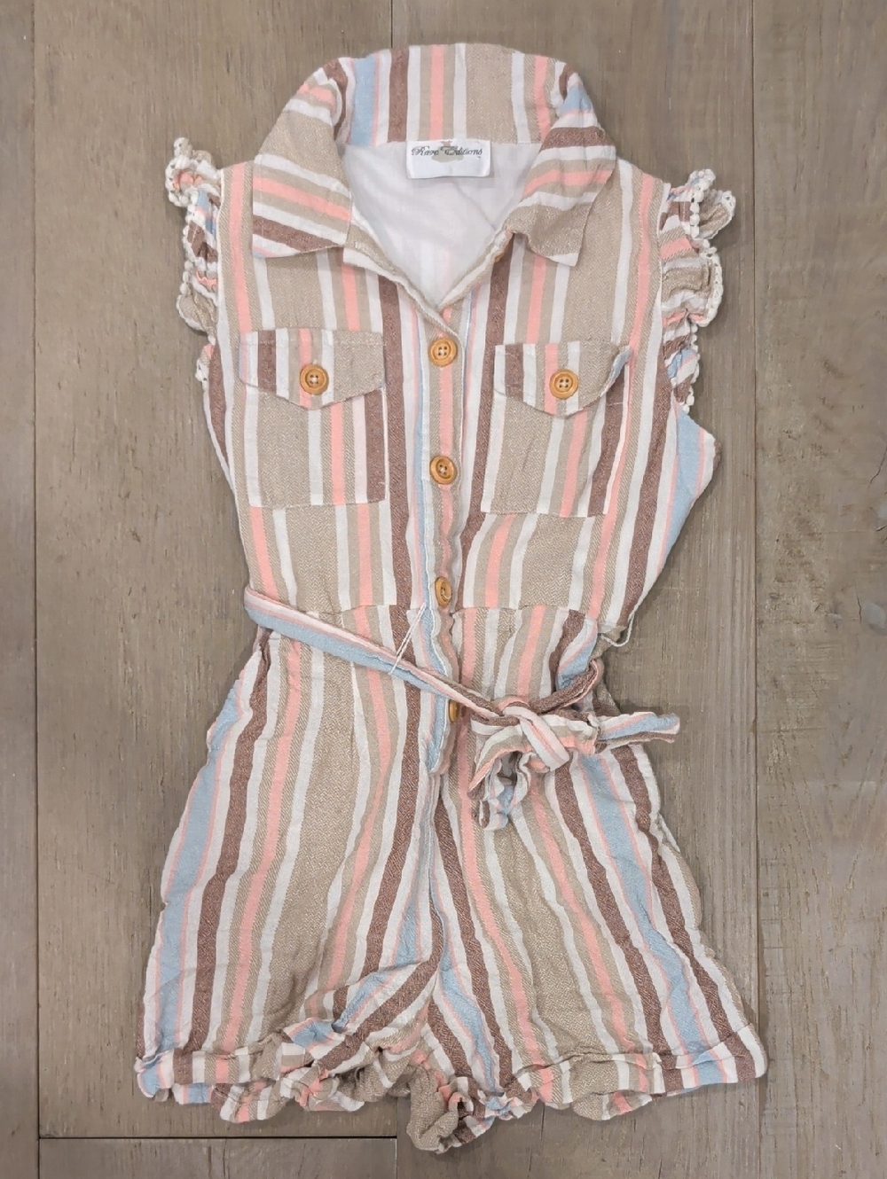 Rare Editions Pastel Romper Size 00
